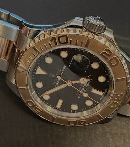 Rolex yacht master oro rosa clearance usato